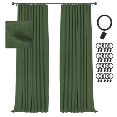 Imagem de Cortinas Blackout INOVADAY 100% Blackout W127xL213cm 2 painéis