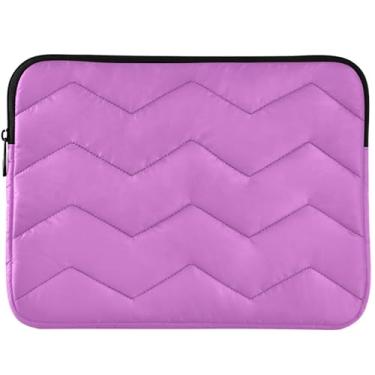 Imagem de Capa para notebook personalizada Orchid roxo bufante capa universal para laptop de 13 a 14 polegadas, capas e capas para MacBook 13 polegadas