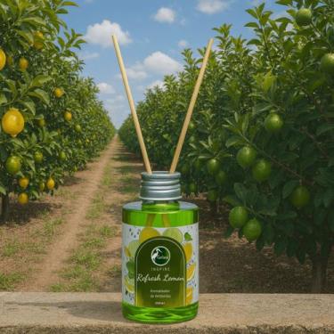 Imagem de Difusor De Aromas Ambiente Vareta Pantanal Aromas 200ml, Fresh Lemon