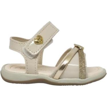 Imagem de Sandália Infantil Menina Casual Dia a Dia Passeio Batizado com Brilho Anatômica Conforto Kidy 001-20-Feminino