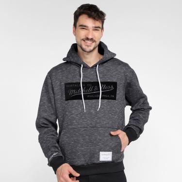 Imagem de Moletom Mitchell & Ness Riscado Masculina-Masculino