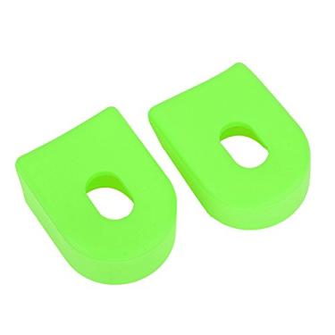 Imagem de Generic Botas de Braço de Manivela Mangas Protetoras Duráveis ​​conjunto de Equipamentos de Bicicleta Acessório para a Maioria Dos Amantes de Bicicleta, 1 par Feito de Material de Gel de Sílica (#4)