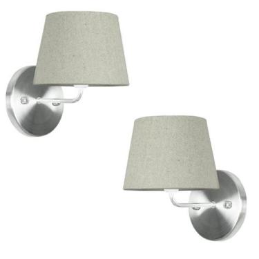 Imagem de Kit 2 Arandela De Cupula Tradicional Rustico Escuro - MARRYLUZ