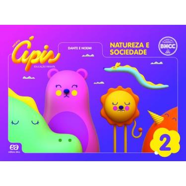 Imagem de Livro - Projeto Ápis Natureza e Sociedade Nível 2