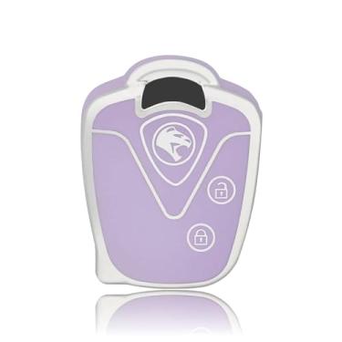 Imagem de Protetor de controle remoto de TPU com 2 botões compatível com Proton Wira 415/416/Persona, acessórios para chaves de carro