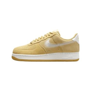Imagem de Nike Tênis masculino Air Force 1 '07 LV8 (HJ4465-700, ouro amarelo/vela), Buff Gold/Sail, 43