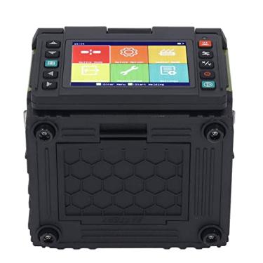 Imagem de Acouto Máquina Automatizada de Soldagem e Corte de Fibra óptica Com Tela HD de 3,5 Polegadas, Bateria de Lítio, Adequada para Plugue do Reino Unido (Plugue dos EUA)