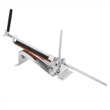 Imagem de GLOGLOW Afiador de Facas de Afiação de Facas de Aço Inoxidável Com 4 Pedras de Amolar, ângulo Ajustável de 5 a 90 Graus, Ferramenta Profissional para de Cozinha e Tesouras, Ferramentas de Cozinha