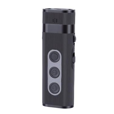 Imagem de Luocute Amplificador de Som, Aparelhos Auditivos Pessoais Com Cancelamento de Ruído e Aprimoramento de Voz, Amplificador de Som Recarregável para Idosos Com Controle de Volume e (Preta)