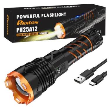 Imagem de Linterna PHIXTON PH25A12 50W LED 10000 lúmenes alcance de 1520 m
