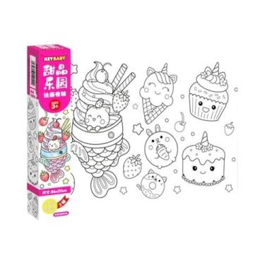 Imagem de Rolo De Papel Para Colorir Montessori Para Crianças, Brinquedo Educaci