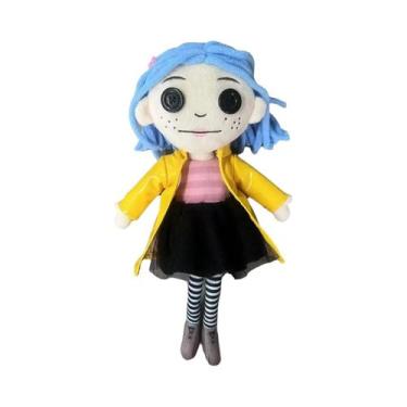 Imagem de Boneca De Pelúcia Coraline De 28cm, Almofada Kawaii, Brinquedo Colecio