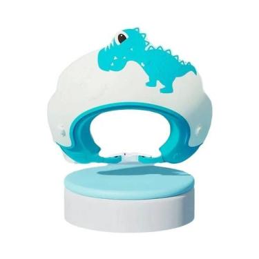 Imagem de Touca De Shampoo De Dinossauro Para Bebês, Protetores De Ouvido Ajustá