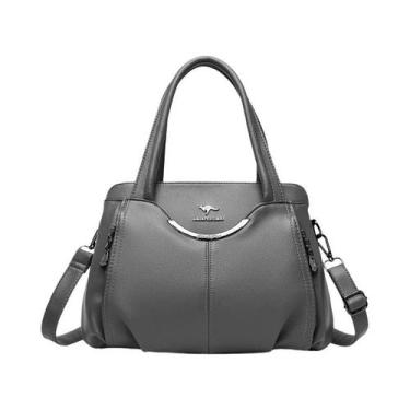 Imagem de Bolsas De Ombro De Couro Macio De Luxo Para Mulheres, Designer 2024, A