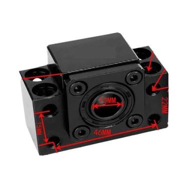 Imagem de Unidade De Suporte Para Fuso De Esferas SFU1605 SFU1204 BK BF FK EK EF