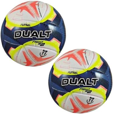 Imagem de Kit 02 Bola De Futsal Dualt Fight Sub 11 Infantil Techfusion
