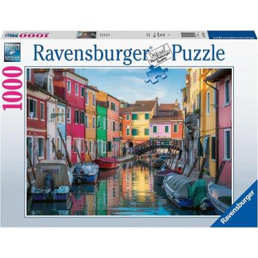 Imagem de Puzzle 1000 Peças Burano, Italia Ravensburger 12000623