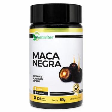 Imagem de Ma ca Perua na Negra Premium 500 mg 120 Cáps Natuvitae