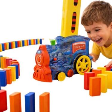 Imagem de Trem Dominó Com Luz, Fumaça e Música - TOYS & TOYS