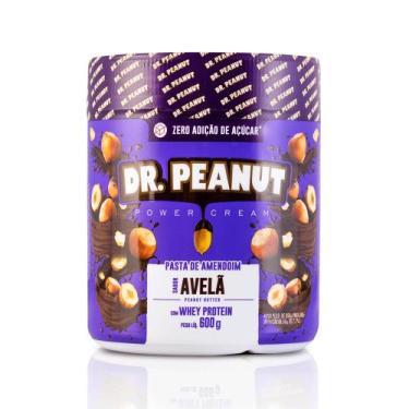 Imagem de pasta de amendoim - Dr. Peanut - sabor avelã (600g)