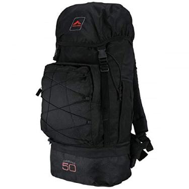 Imagem de 0050 - MOCHILA CAMINHADA 50 - PRETO COM FITA CINZA