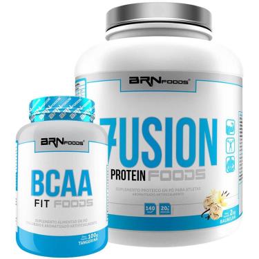 Imagem de Kit Fusion 2kg + BCAA 100g - BRNFOODS-Unissex