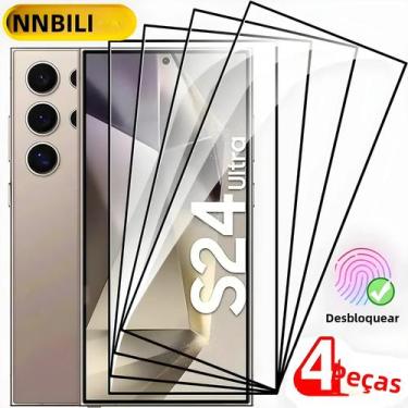 Imagem de Protetor De Tela De Vidro Temperado Para Samsung Galaxy S24 25 Ultra S