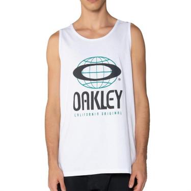 Imagem de Regata Oakley World Wide Tank SM25 Masculina-Masculino