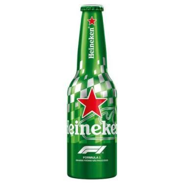 Imagem de Cerveja Heineken Formula 1 Garrafa Aluminio Coleção 330ml