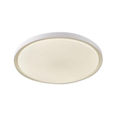 Imagem de Plafon Nordecor Liny 90047 Redondo Led Dimerizável Branco Bivolt - Mbl
