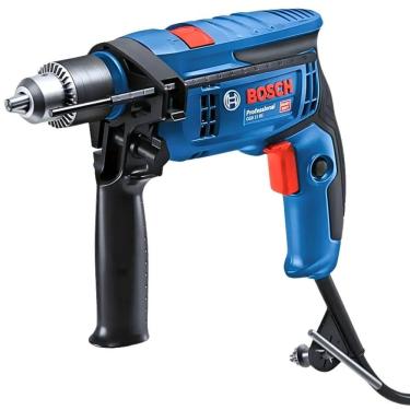 Imagem de Furadeira de Impacto Bosch Profissional GSB 13 RE com Mandril com Chave 750W Azul 110V