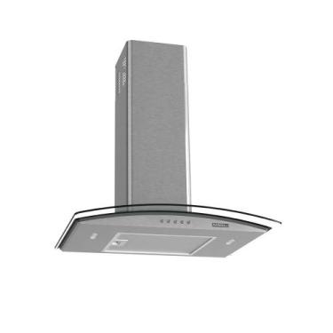 Imagem de Coifa Nardelli de Parede Clean Vidro Curvo Kromanox 60cm, Kromanox, 22