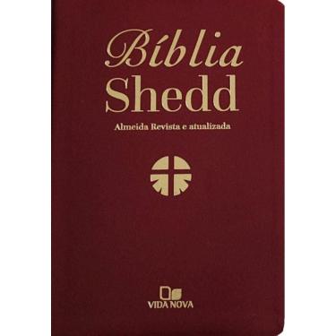 Imagem de Bíblia shedd - couro bonded vinho