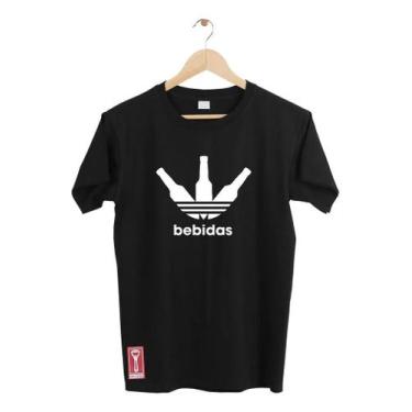 Imagem de Camiseta Masculina Estampada Com Abridor De Garrafa Cerveja 100% Algod