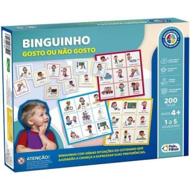 Imagem de Pais & Filhos - Jogo Binguinho - Gosto Ou Não Gosto