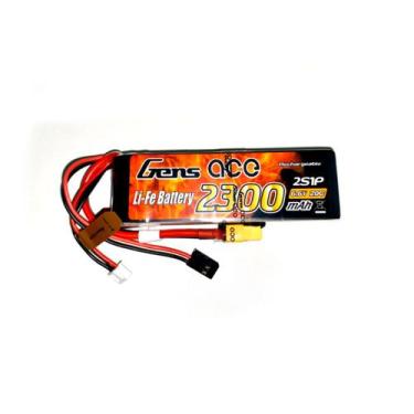 Imagem de Gens ace 6.6v 2300mah 20c life futaba/xt60 b-20c-2300-6.6v-2s1p