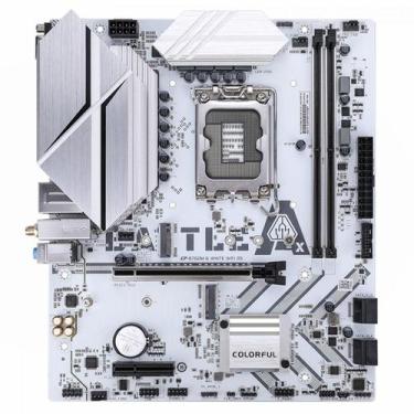 Imagem de Placa Mãe Colorful Battle-AX B760M-G White WIFI D5 V20A, Chipset B760,