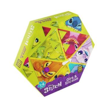 Imagem de Jogo Gire e Encaixe Stitch +4 Anos Grow - 04869