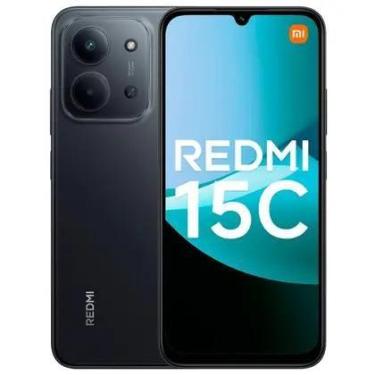 Imagem de Smartphone Xiaomi Redmi 15C 128GB 6GB RAM Dual SIM Tela 6.9 Preto Xioa