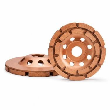 Imagem de Disco Rebolo Diamantado Segmentado 115x22,23mm para Concreto Pedra Ôme