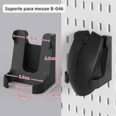 Imagem de Organizador De Mesa Decorativo Para Escritório Com Pegboard E Acessóri
