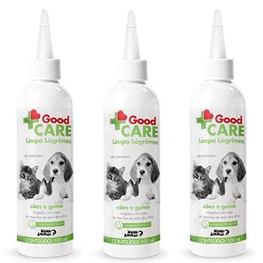 Imagem de Combo 3un Good Care limpa lágrimas 100ml - Mundo Animal