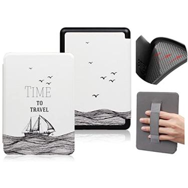 Imagem de Capa TPU de 15 polegadas para Kindle Basic com Auto Wake/Sleep e Alça de Mão - (Serve apenas para 10ª Geração 2019, Modelo J9G29R) Capa à prova d'água durável