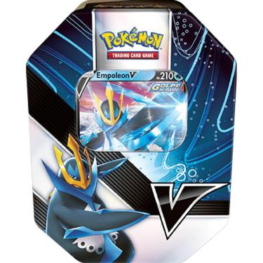 Jogo de Cartas - Pokémon Lata - 25 cartas - Evoluções de Eevee - Sylveon -  Copag