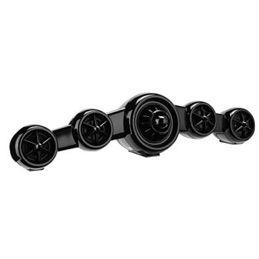 Imagem de Vbestlife Caixa de som para subwoofer multimídia em formato de aeronave para desktop/laptop/tablet/celular (preto)