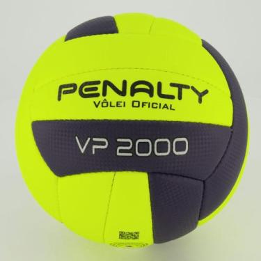 Imagem de Bola De Vôlei Penalty Vp 2000 X Amarela E Marinho