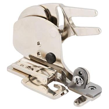 Imagem de Delaman Pé de prensa overlock, pé de costura overlock, cortador lateral CY-20 overlock calcador de aço acessórios para máquina de costura doméstica