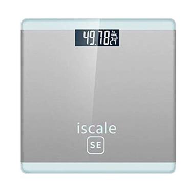 Imagem de balanças de vigilantes de peso de banheiro ultrafinas, balança eletrônica digital de alta precisão, rosa, bateria