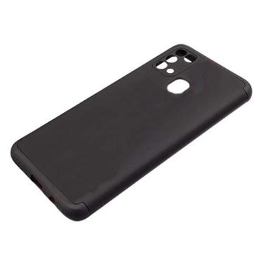 Imagem de Capa Capinha Anti Impacto 360 Para Samsung Galaxy M31 com Tela de 6.4" Polegadas Case Acr�lica Fosca Acabamento Slim Macio - Danet (Preto)