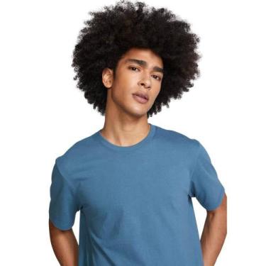 Imagem de Camiseta Hering Básica Masculina 0201 World Amarelo - Azul